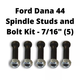 PM Ford Dana 44 Spindle Studs and Nuts Kit - 7/16" (5)