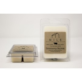 Milk Reclamation Barn Cranberry Balsam Scented Wax Melts, 3 Oz, Home Fragrance Accessories