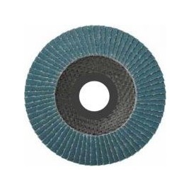 Pack of 10 Flap Discs 115 x 22.23 mm Grain 40 for Wood and Metal Flap Disc Abrasive Mop Discs