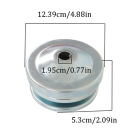 TJHSM 219552 30 Series Go Kart Torque Converter Driver Clutch 3/4 Bore Max Replacement for Mini Bike Lawn mowers
