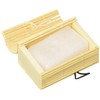 Thai Crystal Deodorant Unscented Stone In Bamboo Box. 0.24 Pounds
