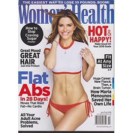 Women's Health Magazine January/February 2018 Maria Menounos