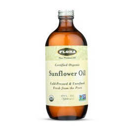 Flora - Sunflower Oil, Cold Pressed & Unrefined, 17 Fl Oz