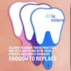 LA MIERE Tooth Shaped Mirror - Hand Mirrors with Handle