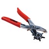 Amtech B1400 Revolving Leather Punch Plier, Hole Puncher for Belt,