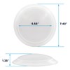 LUXRITE 6 Inch LED Disk Lights, Dimmable Flush Mount Ceiling