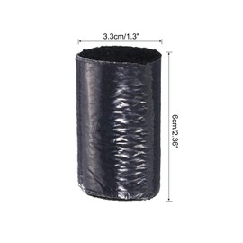 PATIKIL 10 Rolls Latch Hook Yarn, Latch Hook Kit Yarn Precut Hook Rugs Yarn Making Crochet Bundles for Latch Hook Rug Adults Beginners Tapestry DIY Craft, Black