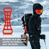 Ski Boot Buckle Lever with Hanging Buckle, Portable Tightening Boot