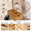 10PCS Forstner Drill Bit,Carbide Tipped Forstner Bit for Hard Wood,