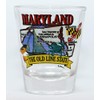 Maryland State Elements Map Shot Glass