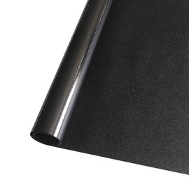 DUOFIRE Blackout Window Film Completely Light Blocking Privacy Window Film Room Darkening Frosted Tint Film for Day Sleep, Non Adhesive Static Cling Window Film DT-C009 (47.2in. x 157.4in)