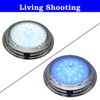 SMIXCTEK Marine Boat Dome Light, Dual Color 5.5" 12V LED