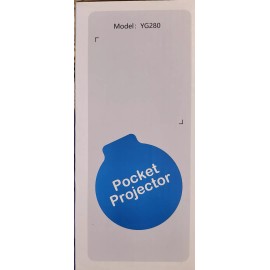 Artlii NEW Artlii Q Mini Portable Projector YG280 - Compatible with iOS/Android, HDMI