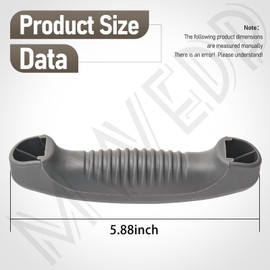 80671 Charcoal Grill Lid Handle for Weber 18” 22” and 26” Kettles, Kettle Premiums, One-Touch Silver/Gold, and Master-Touch Kettles