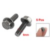 uxcell 5Pcs 6mm Thread Reverse Screws for Cutting Machine