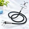 Flexible Drain Grabber for Clog Removal – Long-Reach 4-Claw Pickup