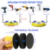 137Pcs 3 Inch Sanding Disc Polishing Kit, Headlight Restoration Kit