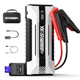 YESPER Battery Jump Starter - 4120A Peak Portable Car Starter (All Gas, up to 10.0L Diesel Engine), Auto Battery Booster Pack,Jump Box, DSLI Safe Tech Safely Start All 12V Vehicle& DC 15V Ports
