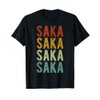 Saka City Morocco Retro T-Shirt
