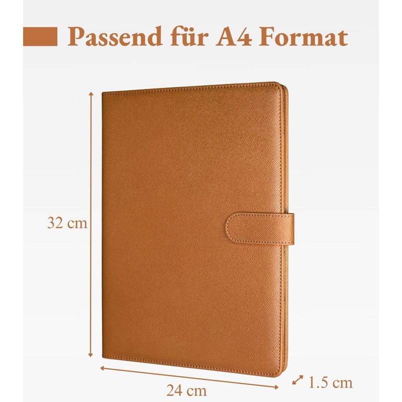 Mymazn Clipboard A4 with Lid, Folder A4 Writing Case Clipboard