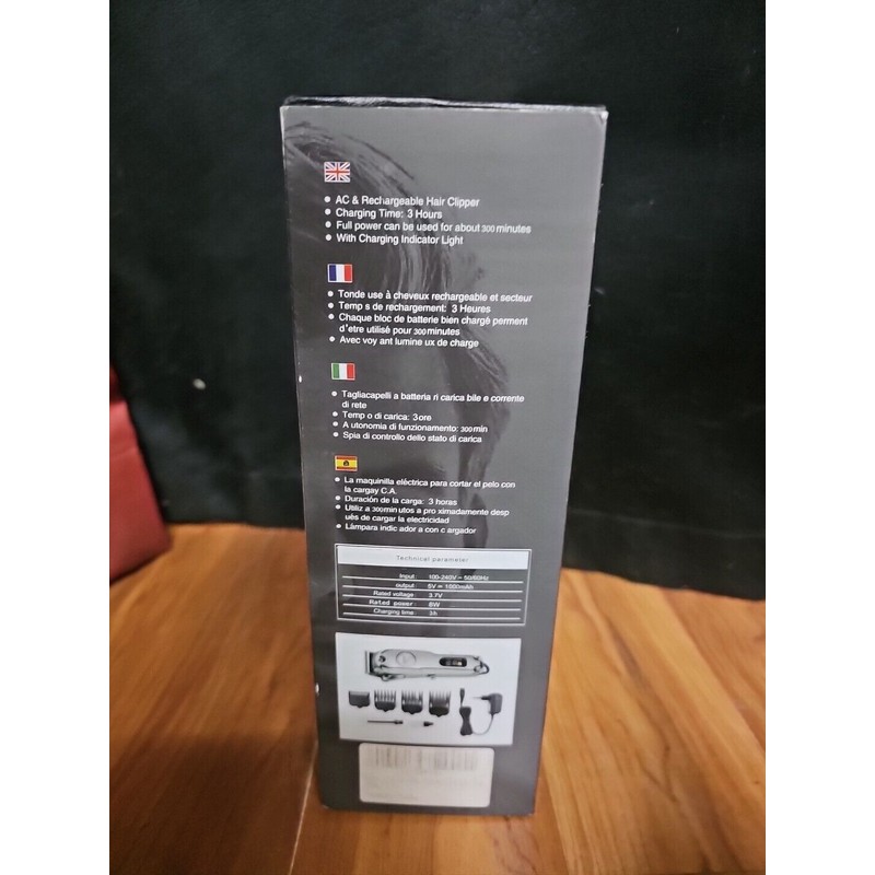 ROZIA Professional Hair Clipper Trimmer Cordless Rechargeable Kit Model HQ2208