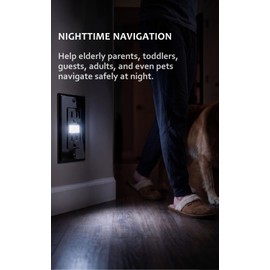 SOZULAMP 4-Pack Night Light Wall Outlet, Touch & Dusk-to-Dawn Sensors