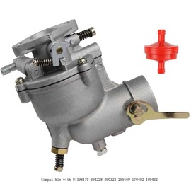 390323 190432 Carburetor Compatible with Briggs & Stratton 398170 194412 190432 190402 195422 190400 170401 7HP 8HP 9HP Engines Horizontal Engine 170401 170412 190400 with 393957S Air Filter