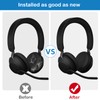 Replacement Ear Pads for Jabra Evolve2 65/Evolve2 40/Elite 45h On-Ear