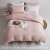 MILDLY Super Soft Duvet Cover - 100% Washed Microfiber Pink