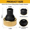 50141 Pex Manifold 1" Inlet 3/4" Outlet