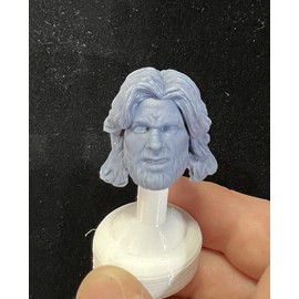 Russell 6” R. J. MacReady  Head 1:12 The Thing 1982 Kurt Russell Custom