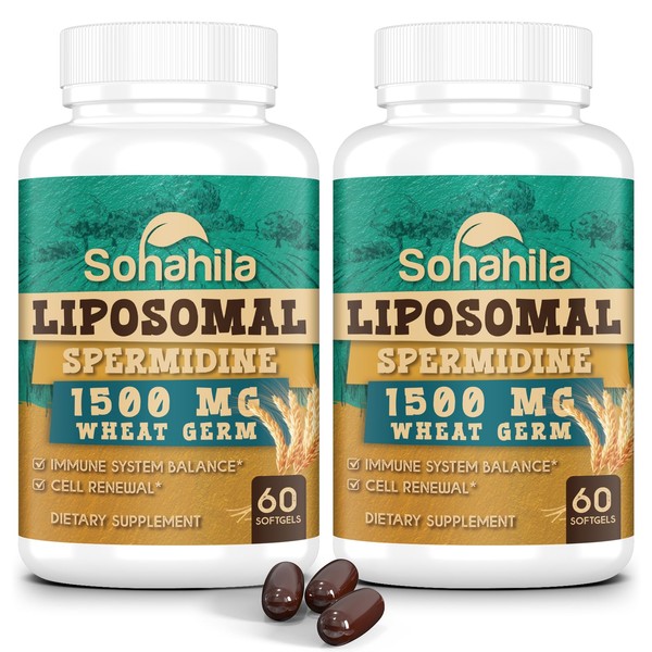 Spermidine Supplement 15 MG - 99% Purity, High Absorption, 1500