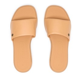 REEF Sunny Arrianah Women's Fashion Slide Sandal, Soft Molded Footbed, Arch Support, Natural, 9