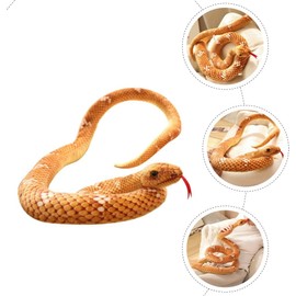 Large Plush Toy, Plush Snake, Cuddly Snake, Realistic Snake Plush Stuffed Toy, Giant Snake, Cuddly Toy, Fabric Snake for Children, Boys, Girls, 200 cm