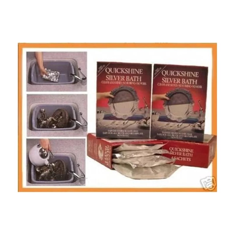 Silver Clean And Shine Bath