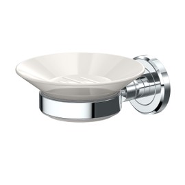 Gatco Latitude II Soap Dish Holder, Chrome