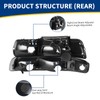 AUTOSAVER88 Headlights Assembly Compatible with 1999-2002 Chevy Silverado / 2000-2006