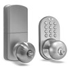 MiLocks TKK-02SN Tkk-Sn Digital Door Knob Lock with Electronic Keypad,