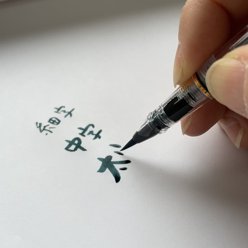 Fountain Pen (Fountain Pen, Fountain Pen, Transparent Axis, Includes Converter)