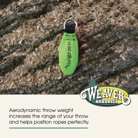 Weaver Leather Neon Green Arborist Throw Weight 14 OZ Cordura Nylon Precision Throwing Weight