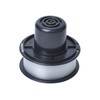 Poweka Trimmer String Line & Spool Compatible with Black+Decker Replace