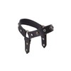 Crank Stud Strap Shoes Belt_Brown