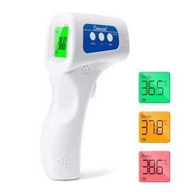Berrcom Fieberthermometer Kontaktlos Infrarot Stirnthermometer Digitales Medizinisches Thermometer 3 in 1