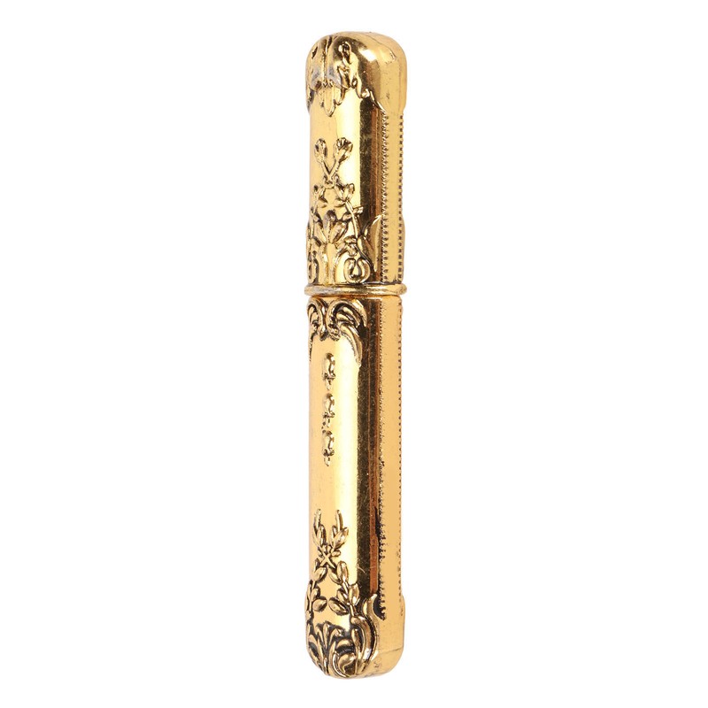 Vintage Needle Case Engraved Stereoscopic Pattern Stylish Sewing Needles Storage