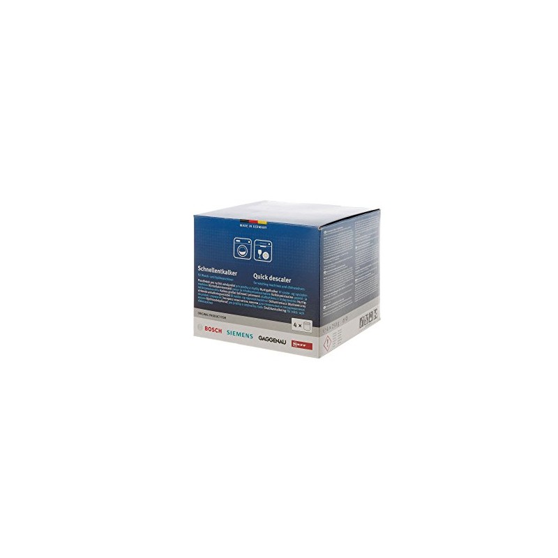 Bosch, Siemens, Neff, Gaggenau descaler quick descaler for washing machines