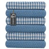 Casabella Pack of 6 Terry Towelling Cotton Kitchen Tea Towels