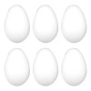 Huevos De Unicel Manualidades Pintar Escuela 60mm 36 Piezas Blanco