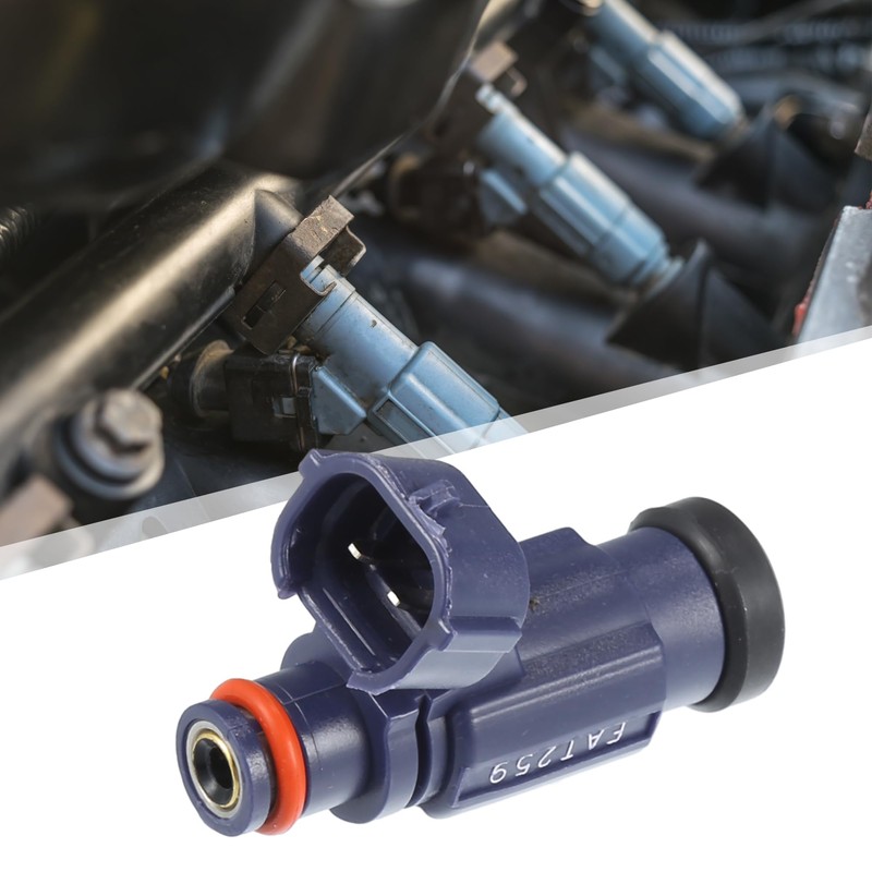 uxcell 2 Pcs Flow Matched Fuel Injector Replacement 4 Holes