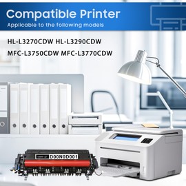 D00N0D001 Fuser Unit 1-Pack Replacement for Brother D00N0D001 Fuser Unit for HL-L3270CDW HL-L3290CDW MFC-L3750CDW MFC-L3770CDW Printer (115V,150,000 Pages)