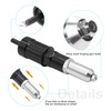 Vkinman Pop Rivet Gun Adapter Kit, Professional Rivet Gun Adapter